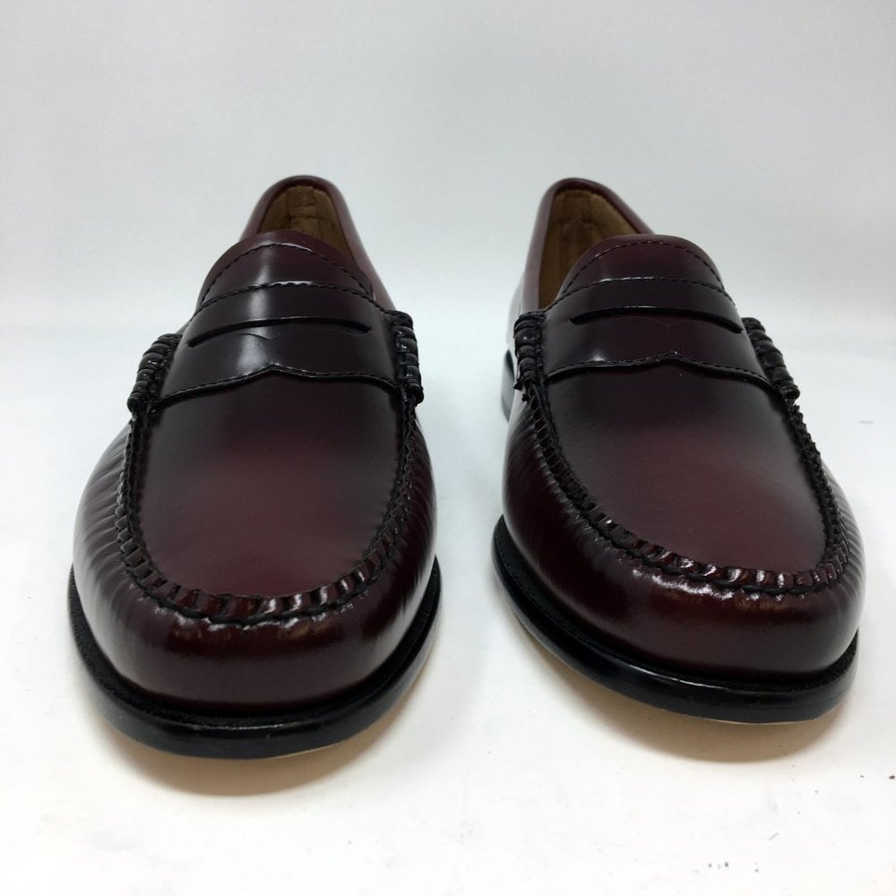 Bass Weejuns Men Whitney Cordovan Penny Loafer 9.5 - Picture 2 of 13